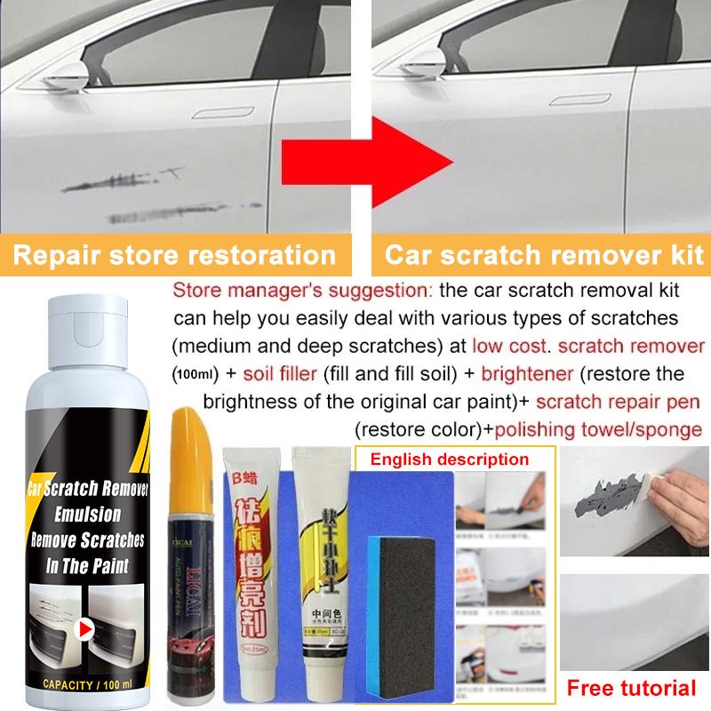 Car Scratch Remover Paint Care Tools Auto Swirl Remover Scratches Repair Polishing Auto Body Grinding Compound Anti Scratch Wax