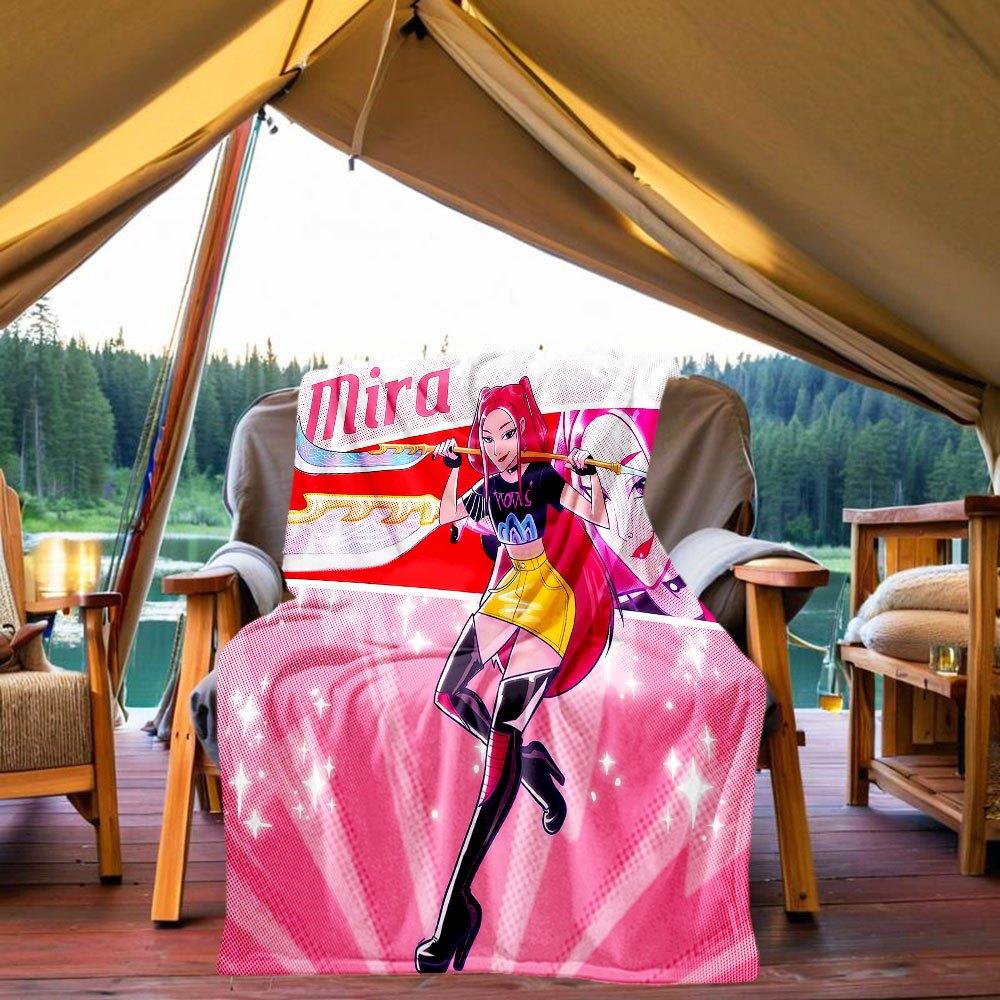 

Mira s Sword and Cape Set - Anime Cosplay Costume Blanket Lightweight Flannel Throw Blanket for Sofa, Bed, Travel, Camping, Livingroom, Off 130x150cm