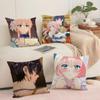 Anime 7Th T-Time Loop Cushion Cover Soft Short Plush Pillow Cover Smooth Cozy Texture Aesthetic Cushion Case Home Decor