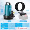 Submersible Drainage Pump, Circulation Pump, Rechargeable, Bottom-Entry, Brushless, 550W, Discharge Capacity: 6000L/H, Maximum Head: 12m, Quiet Operat