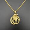 Hip Hop Iced Out CZ Cobra Snake Pendant Necklace for Women Men Gold Color Stainless Steel Animal Jewelry Gift Dropshipping