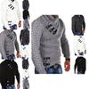 Mens Flower Twist Winter Sweater Knitted Sweater Pullover Jacket Coat Wear Knit