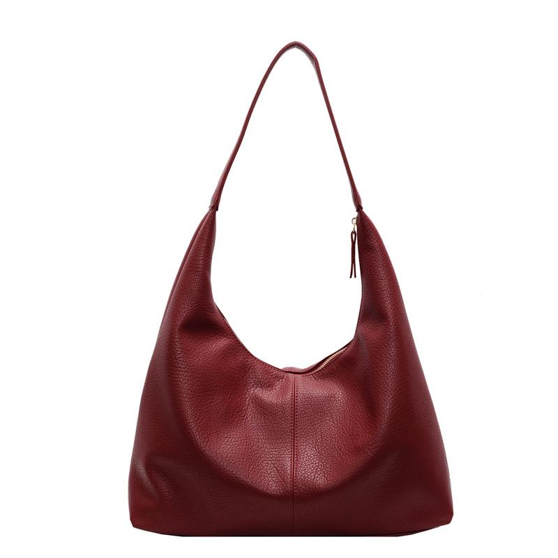 Large-capacity Commuter Tote Bag Women's 2026 Spring New Style Fashion Versatile Casual Shoulder Armpit Bag