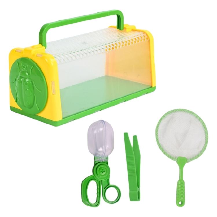 

Insect Container Nature Kits for Kids with Insect Net Cage Tweezers Insect Observation Insect Catcher Set for Education