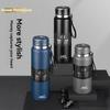 1000ML Cup Thermos Bottle Thermal Water Bottle Keep Cold and Hot Water Bottle Thermos for Coffee Tea Vacuum Flasks Stainless