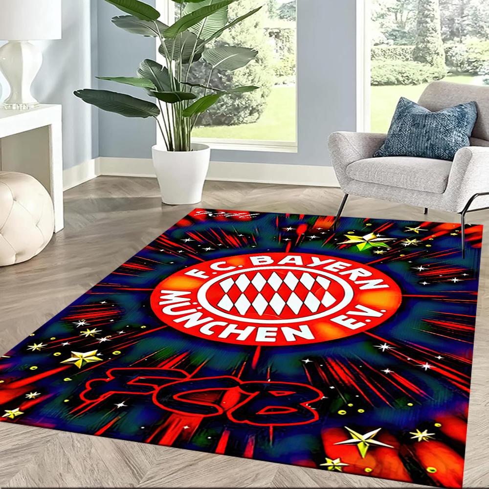 Bayern Munich Carpet Perfect for Living Rooms Decorate room Dining Room Hallway Anti-slip Rug Anime Office Decor Spiritual Gift