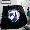 1PC Chesterfield F.C Patterned Flannel Blanket Suitable For All Seasons for Home Decor Warmth and Comfort Gifts Holiday Present