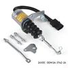 CNSPEED Diesel Engine Shut-Off Solenoid Valve Complete Set Of Accessories 24V For Cummins Coil 6CT 8.3 OEM 3932017 SA 3742 24