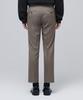 MUSINSA STANDARD Wool Tapered Hidden Banding Crop Slacks [Dusty Beige]