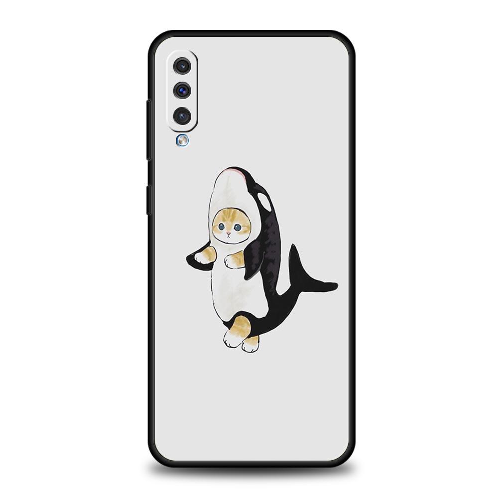Animals Cat Phone Case For Samsung Galaxy A56 A36 A26 A34 A17 A16 A06 A14 A12 A54 A72 A70 A30 A24 A22 A20e A52 A50 A40 A32 Cover