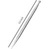 6.2 inch Sugar Stir Needle with Ball - Stainless Steel