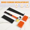 3 In 1 Laminate Professional Flooring Tools Installation Kit Sturdy Robust Unique Spacer Gap Design for Plank Flooring Work