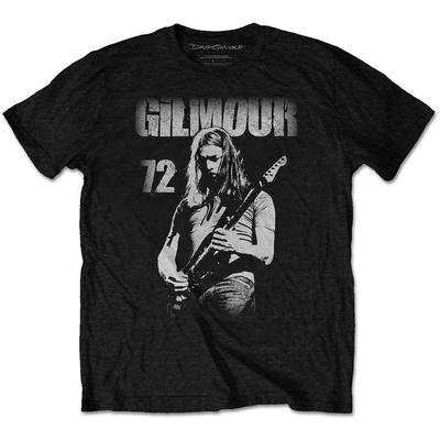 Men's David Gilmour 72 T-shirt Medium Black