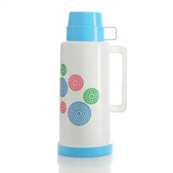 

Portable Stylish Thermos Flask for Students - Vacuum Glass Hot Water Bottle & Warm Water Kettle 450 ml небесно-голубой