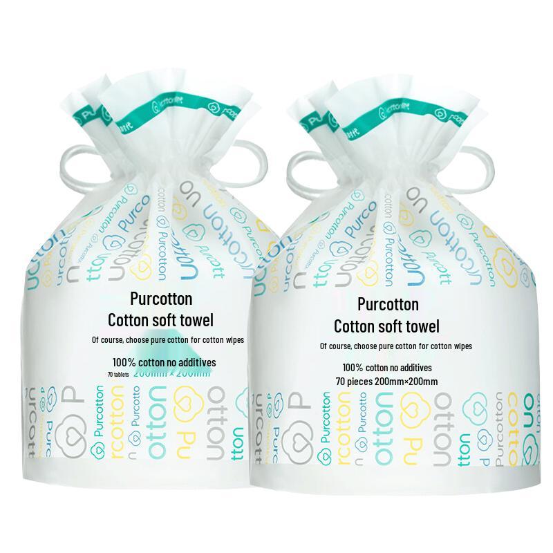 PurCotton Cotton Soft Facial Towel Roll