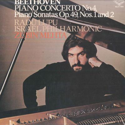 LP Record RADU LUPU, ZUBIN MEHTA, ISRAEL PHIL - Beethoven: Piano Concerto No. 4, Pi SLA1184 LONDON 1979 Japan Obi Classical Used