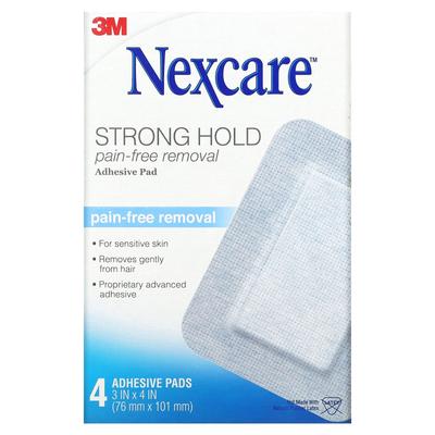 Starker Halt, schmerzfrei entfernbare Klebepads, 4 Klebepads