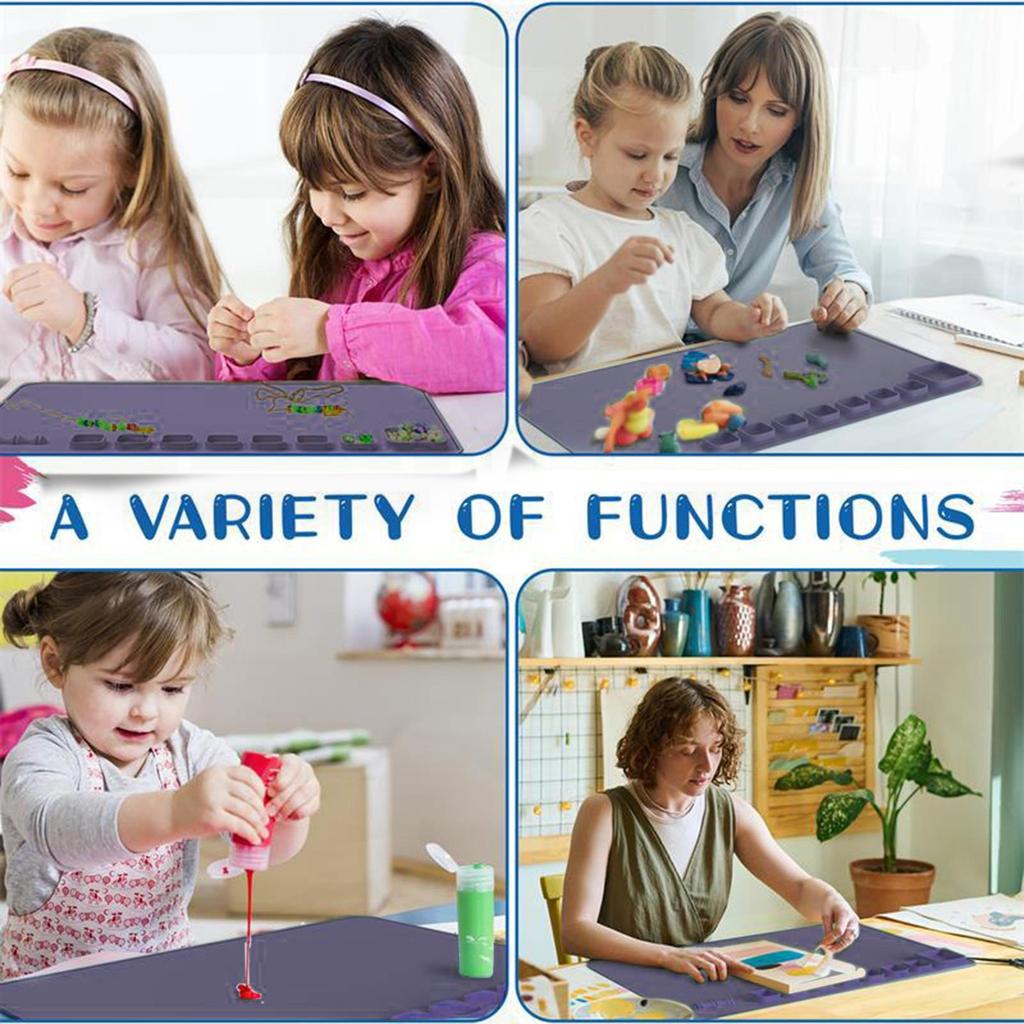 Art Mat 24in X 16in Resin Jewelry Casting Molds Mat Nonstick Nonslip Durable No Fading Painting Gadgets For Painting Watercolor