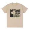Live Laugh Lobotomy Funny Opossum T-Shirt Unisex's Women Vintage Fashion High Quality T-shirts Casual 100% Cotton Oversized T Shirt