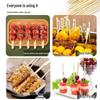 12 cm Bamboo Skewers for Fruit, Barbecue, and Malatang