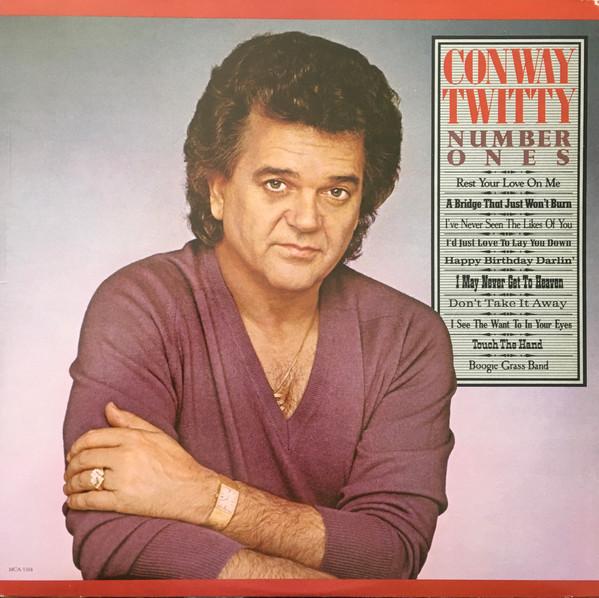 

LP Record CONWAY TWITTY Number Ones MCA5318 MCA Records 1982 Canada CountryFolk Used