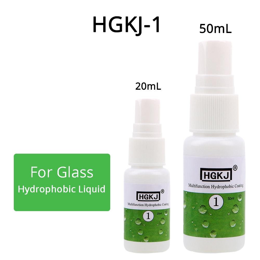 HVIERO-1 20/50ml Auto Glass Nano Hydrophobic Coating Car Window Glass Ceramic Glass Cleaning Car Accessories Waterproof Agent