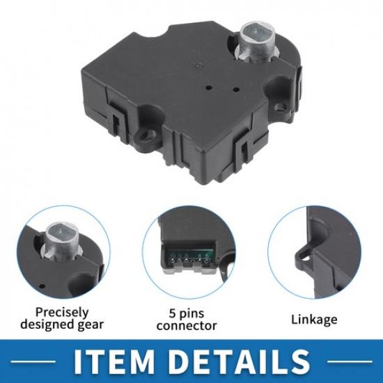 Car HVAC Heater Blend Door Actuator Single for Chevrolet Traverse 2009-12