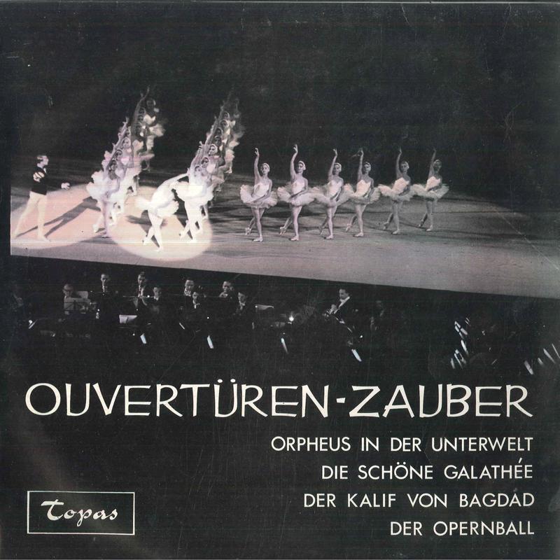 

LP Record DAS SINFONISCHE ORCHESTER HAMBURG OuverturenZauber 2638 TOPAS Germany Classical Used
