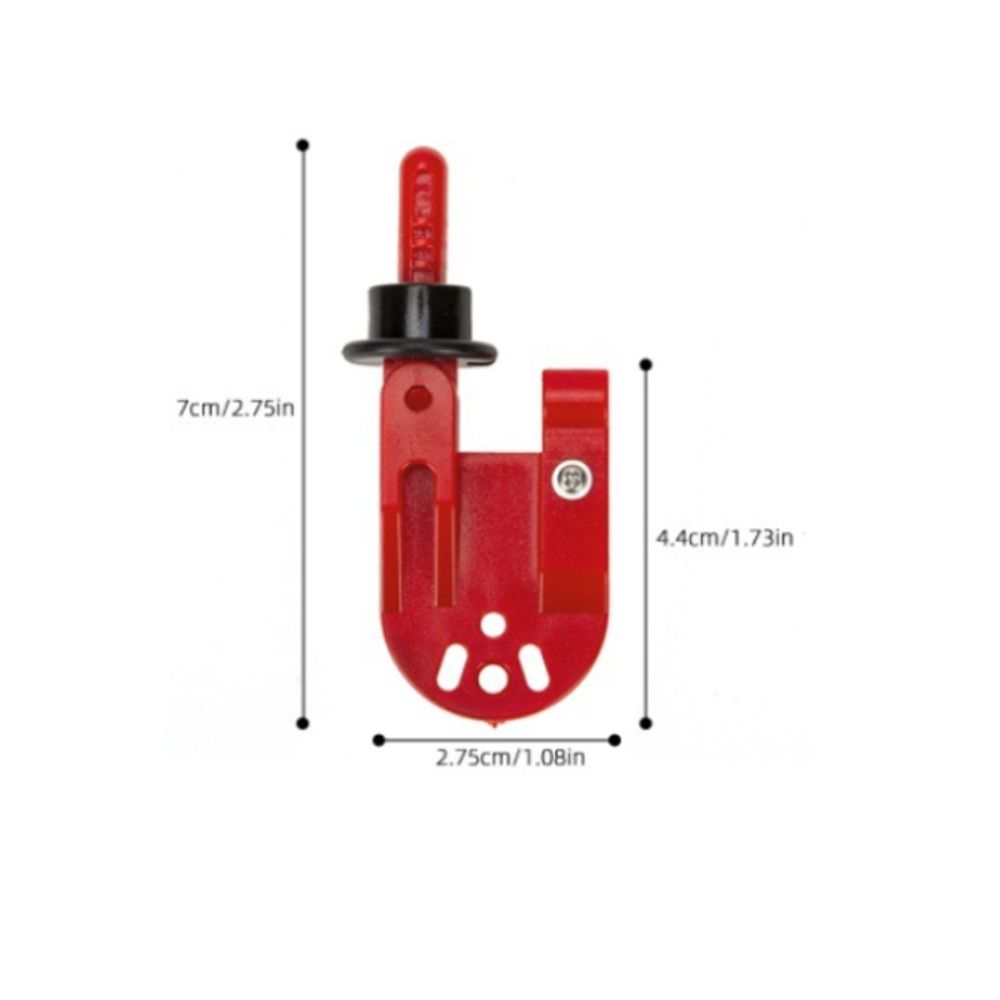 Red Black Color Boat Fishing Release Clip Fishing Gear Accessories Outdoor Angling