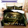 3pcs Custom Name World of Warcraft Bedding Set Duvet Cover Closure Includes 1 Duvet Cover & 2 Pillowcases for All Seasons Bedroom Decor