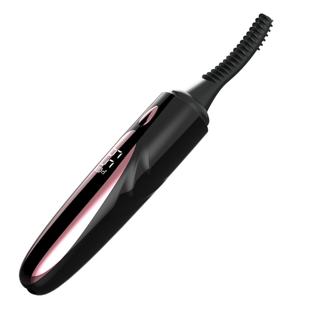 Elektrische Wimpernzange, beheizbare Wimpernzange, intelligentes Wimpernzange-Werkzeug mit Bildschirm, 4 Temperatur