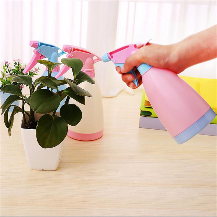 Candy-Colored Small Watering Can for Succulents - Hand Pressure Spray Bottle