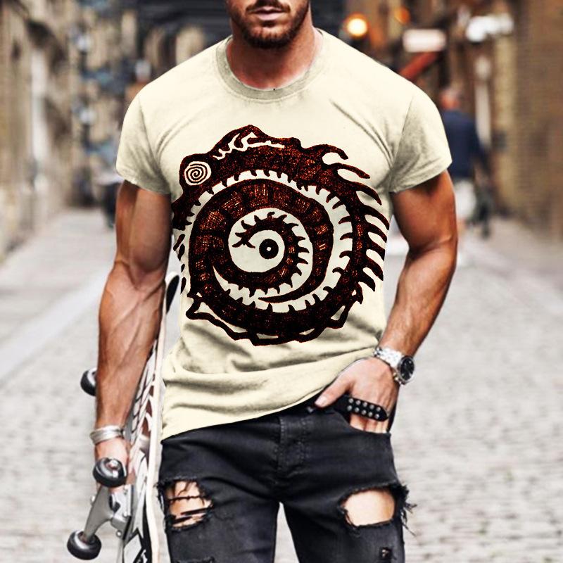 Мужская футболка с принтом в виде подсолнуха 3D Digital Printed — фото 13