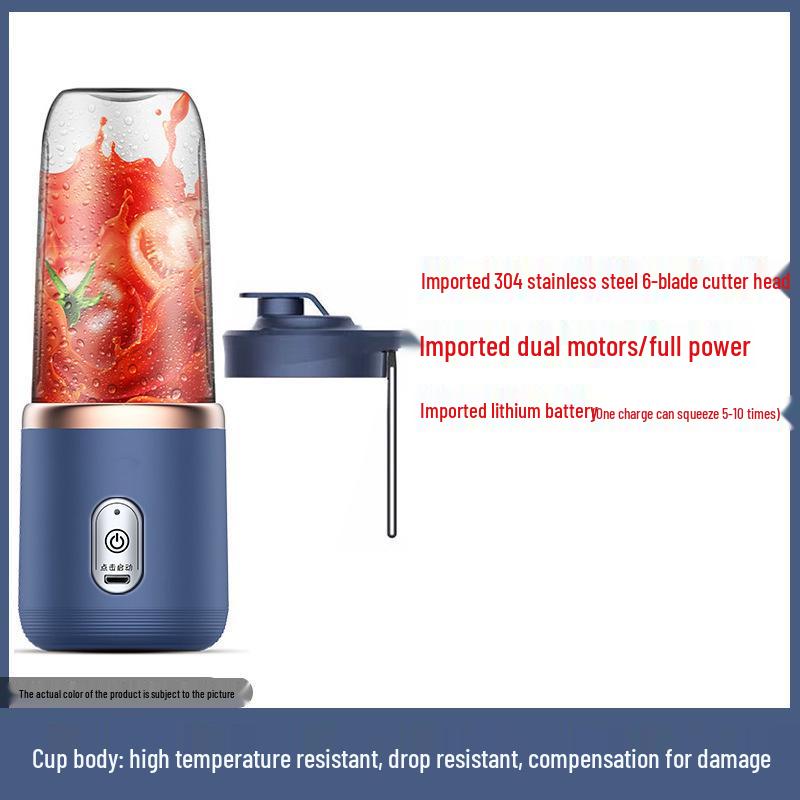 Portable Rechargeable Multi-Function Juicer Cup for Home Use