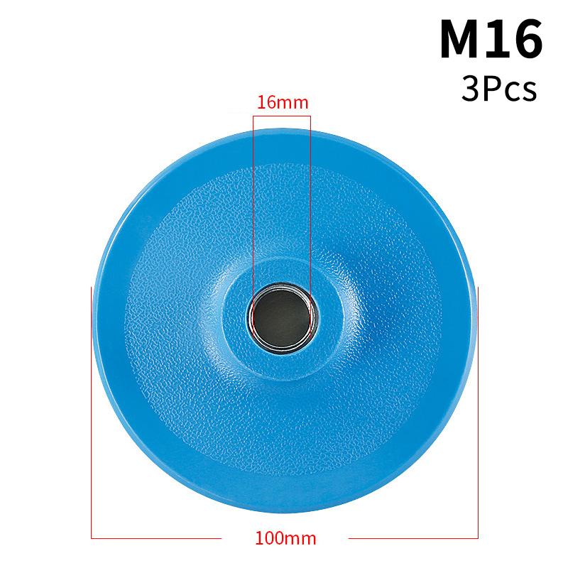 3Pcs Polishing Pad Sanding Disc Backing Pad Selfadhesive Disc Angle Grinder Tray M10 M-14 M-16 Thread Polishing Discs Abrasive T