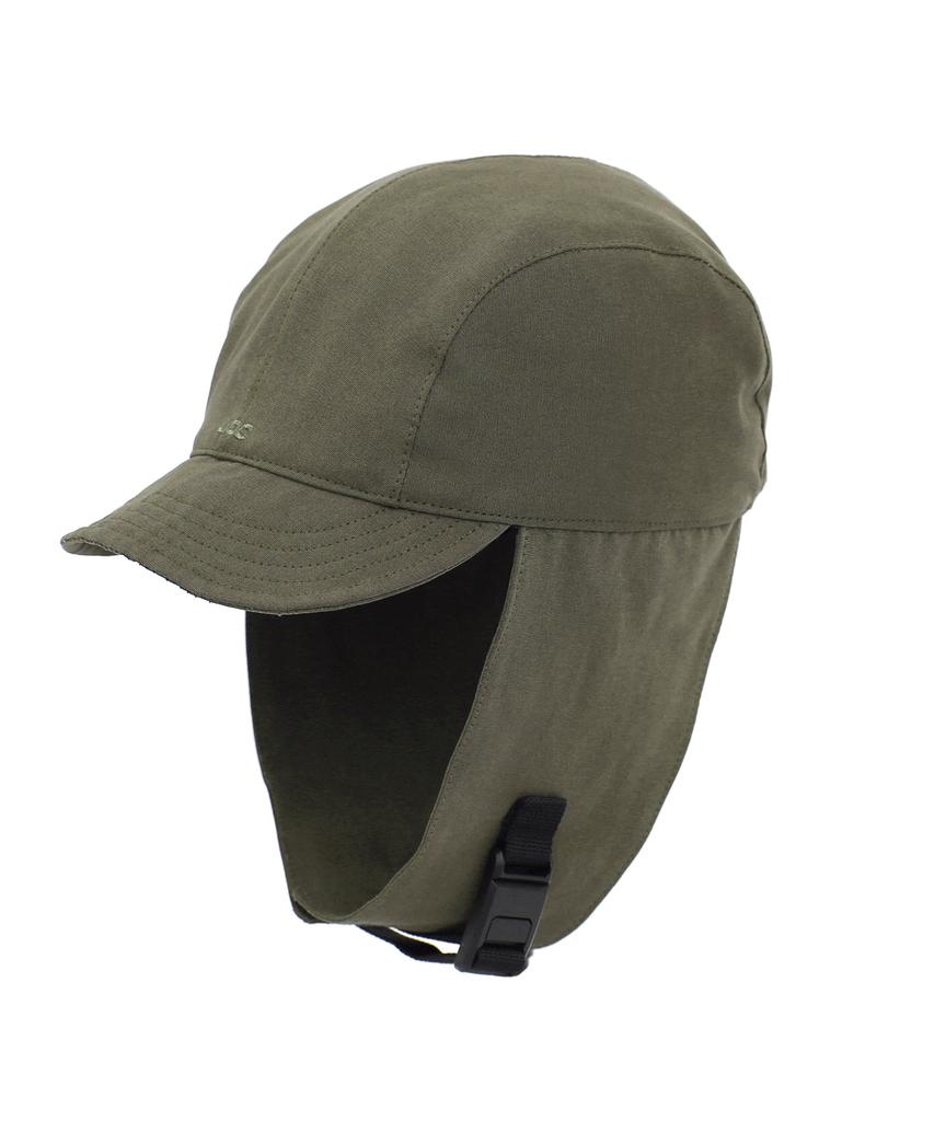 Eondeokeonteulol Square Ear Flap / Npc / G Olive