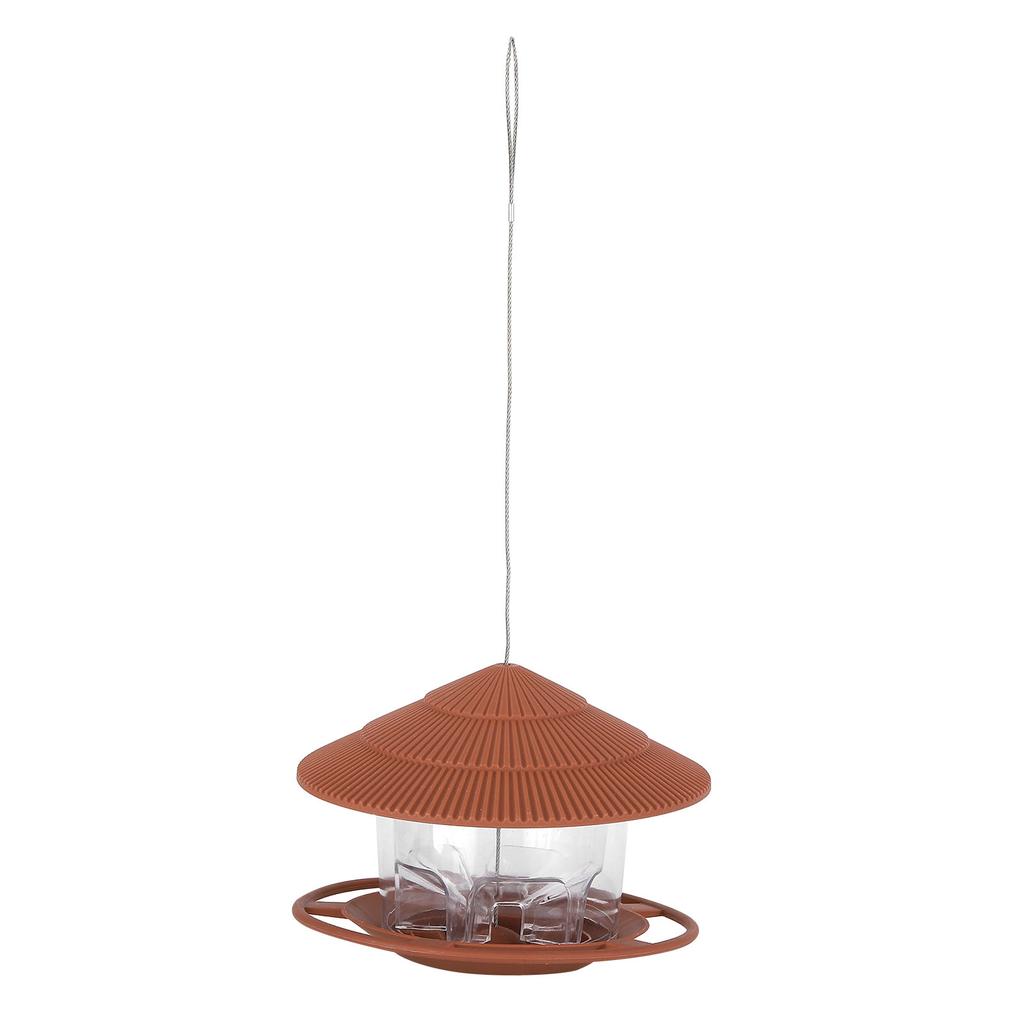 Wild Bird Feeder Hanging Bird House Foldable Bird Feeders with Hanging Rope for Backyard Garden Patio