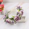 Bridal Flower Crowns For Wedding Floral Garland Crowns Hair Wreath Boho Flower Headbands Women Bridal Floral Headbands