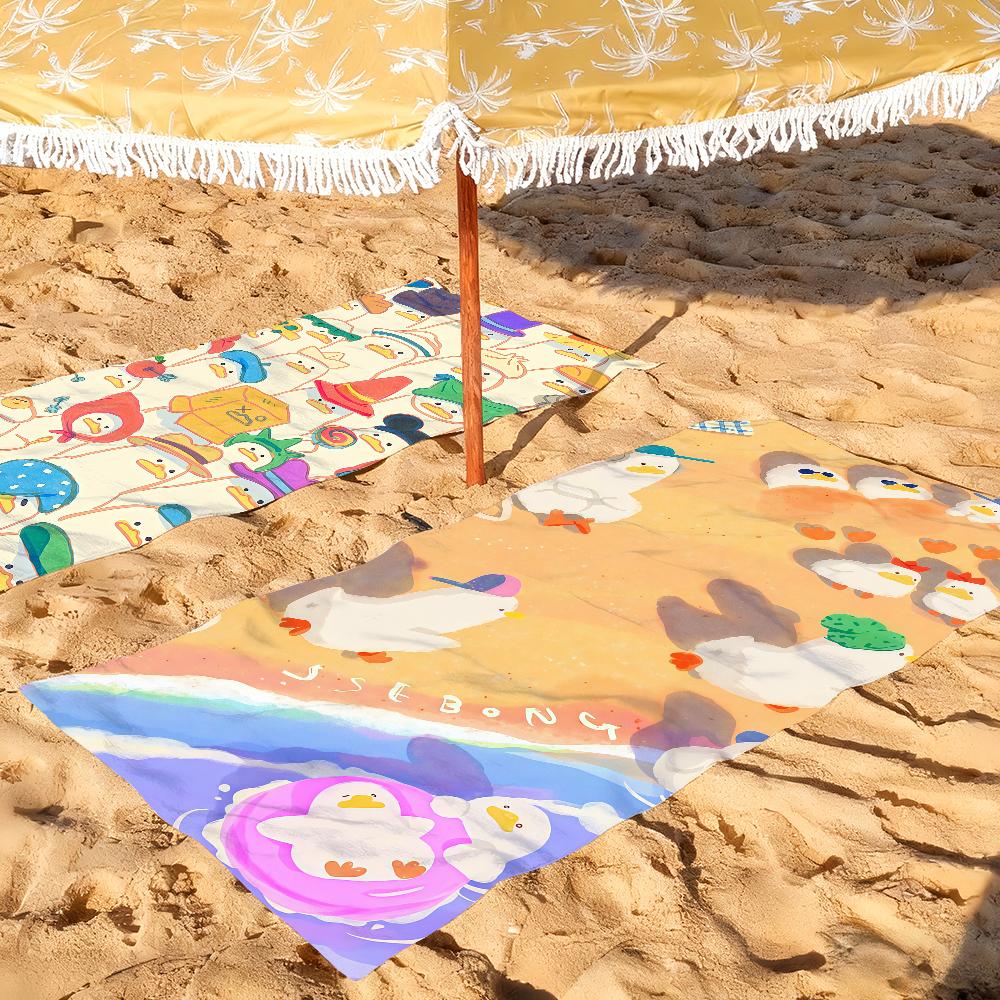 Art S-ssebong Kim Towel Towels For Beaches Yoga Studios Gyms Hot Springs Swimming Pools And Picnics