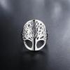 925 Sterling Silver Geometric Ring Men And Women Wedding Fashion Jewelry
