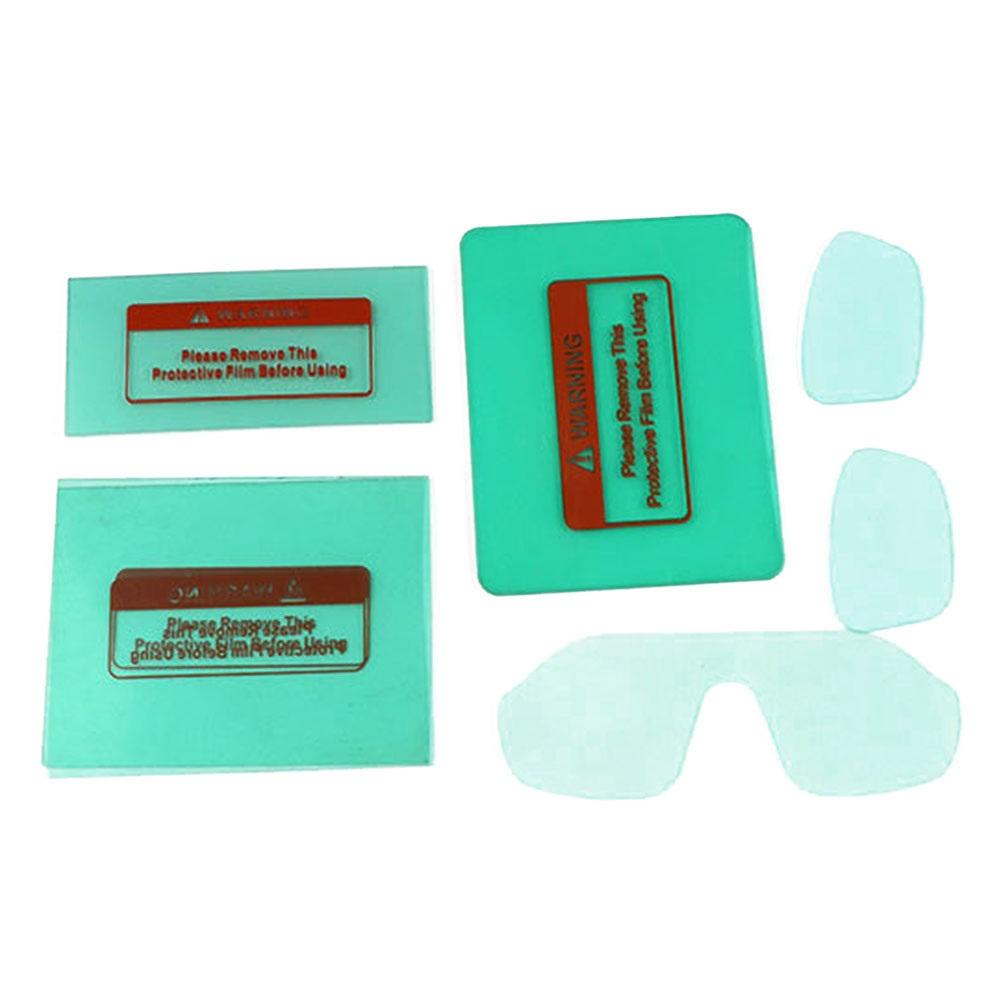 Pakuotėje yra 5 argono lankinio suvirinimo kompiuterio apsauginė plėvelė, suvirinimo šalmas, apsaugantis nuo purslų