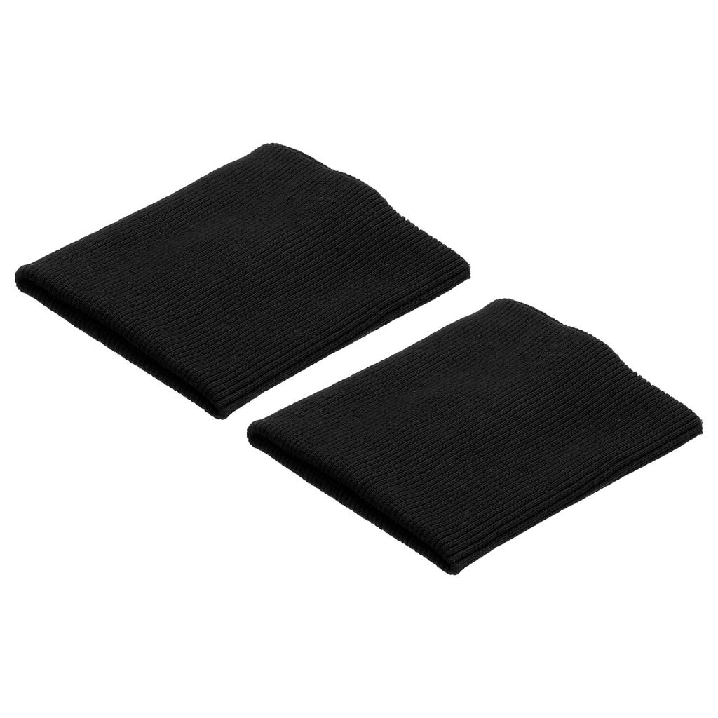 Elastic Cuffs Ribbed Trims 3" X 3.5" Cotton Fabric Knit Rib Stretch Tape Cuff Sleeve Waistband for Sewing 1 Pair(2pcs)
