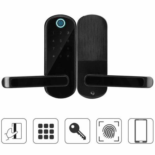 Karte Smart Lock, Fingerprint Authentication, Bluetooth Digital Password IC, Keyless Door Lock, Easy Installation On Wooden Doors, Adjustable Backset