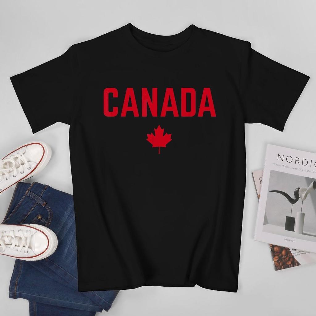 More Design Canada Flag Canadian Unisex Tshirt Tees Tshirt Oneck T Shirts Unisex Boys Clothing 100 Cotton
