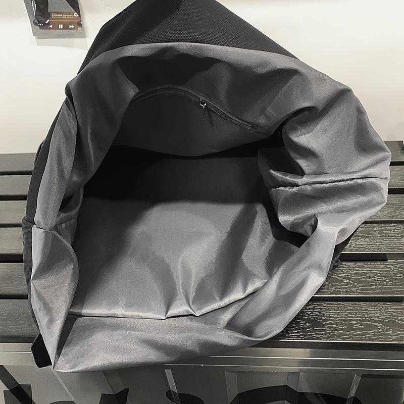 Schoolbag New Lazy Wind Waterproof Versatile Backpack Lightweight Simple Large Capacity Schoolbag Leisure Sports Commuter Computer Bag