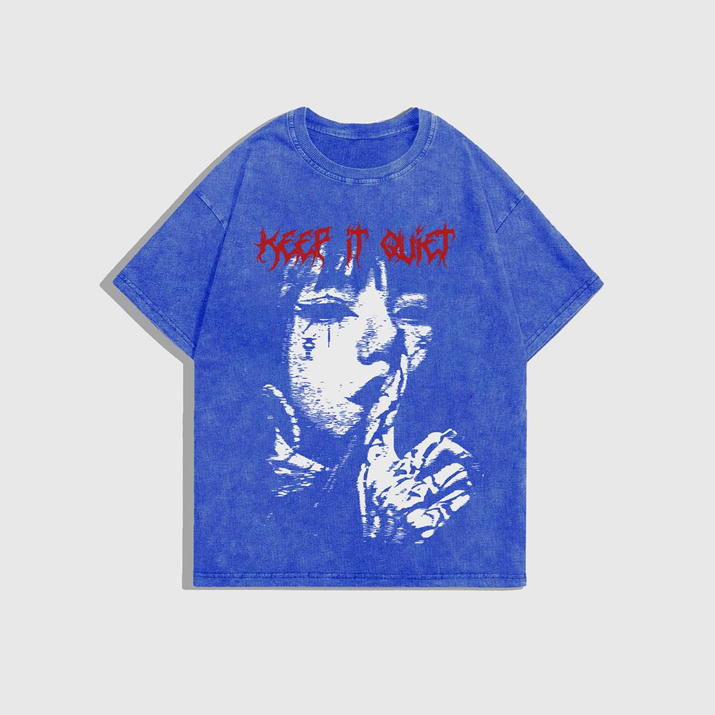 Pánské tričko s grafikou Krátký rukáv Vintage Trička Streetwear