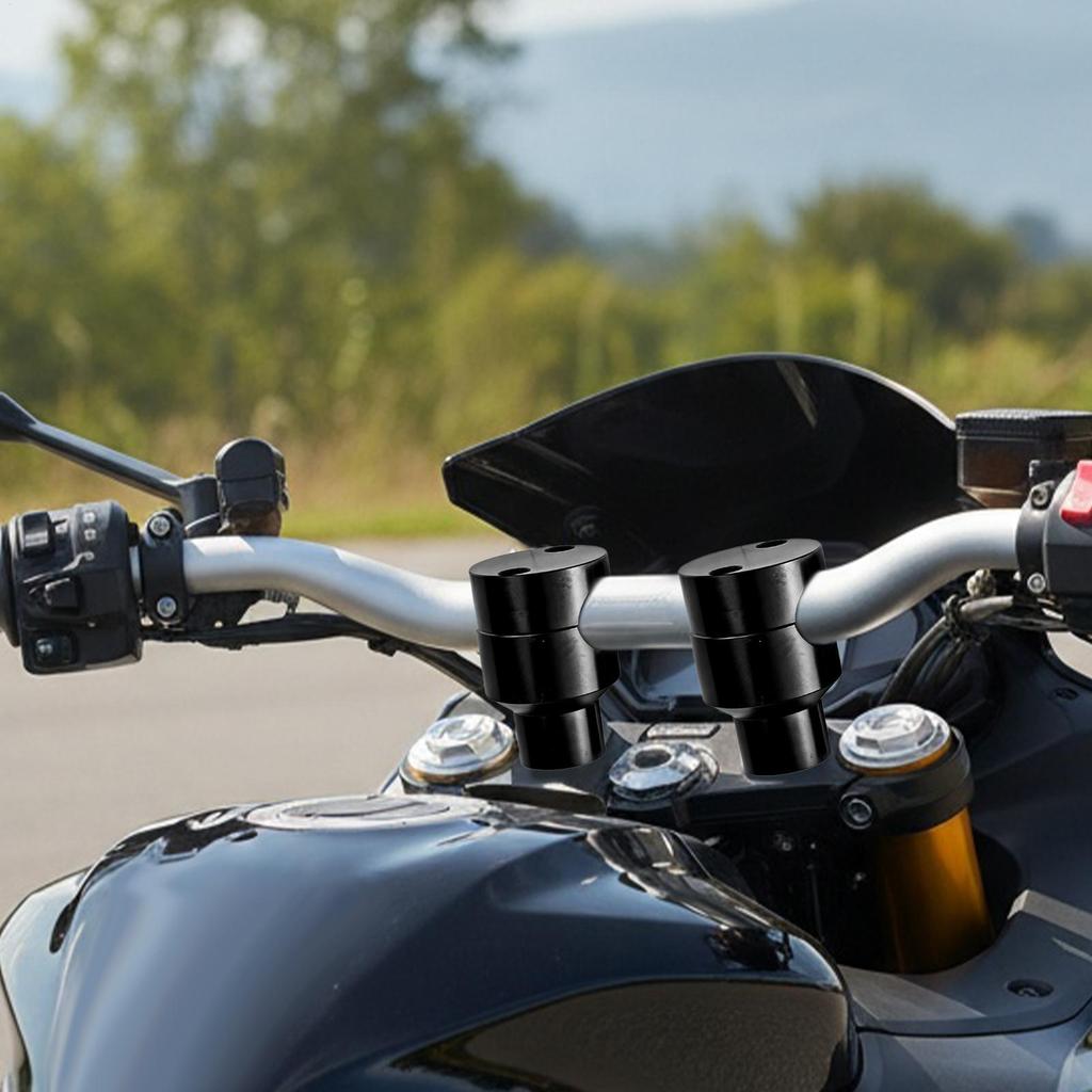 Motorcycle Handle Riser Motorcycle Handlebar Replacement Motorbike Handle Height Up For Garage Outdoor Touring Road Highway