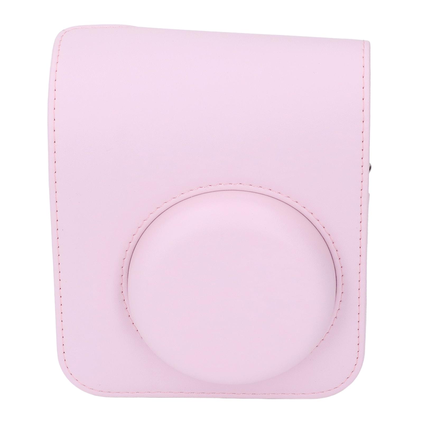 

Чехол для моментальной камеры Портативный защитный чехол для хранения Ретро сумка из ПУ кожи для фотографии Mini12 Синий розовый