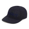DEINET DEINET PUNCHING LACE LOGO CAP IN NAVY