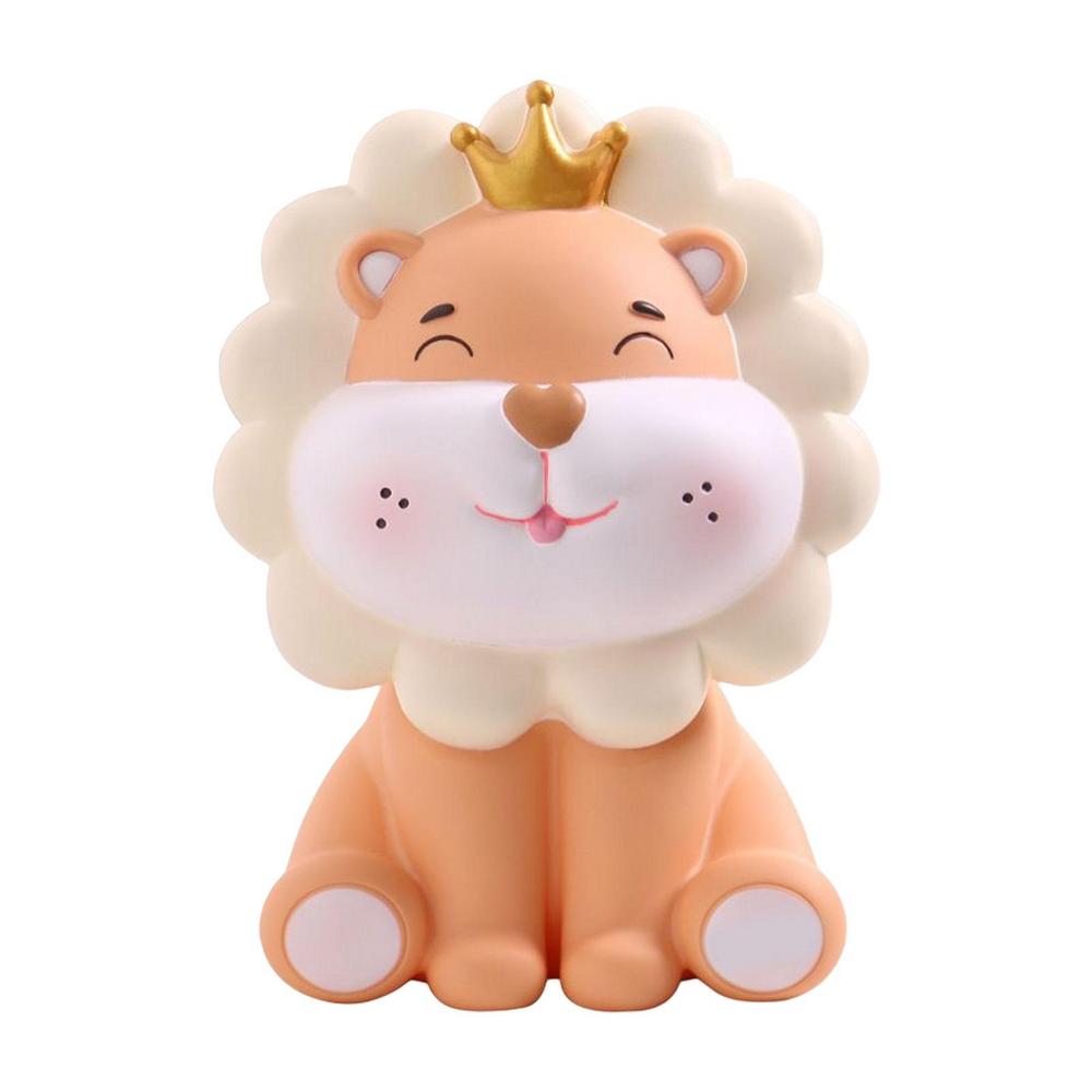 Lion Piggy Bank Cute Smiling Lion Shaped Money Bank Money Bank Piggy Bank For Boys Girls Kids Gifts For Nursery Decor Birthday